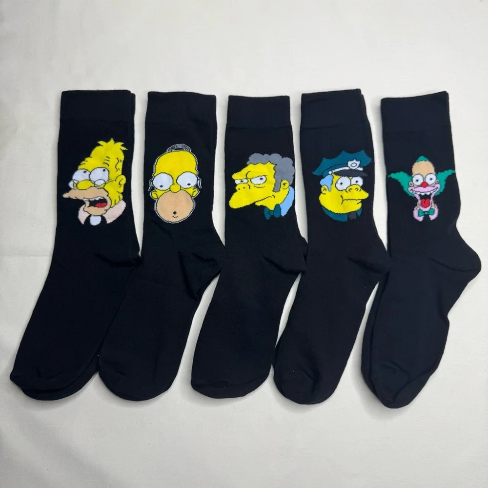 Simpsons Character Socks Collection - Multicolor